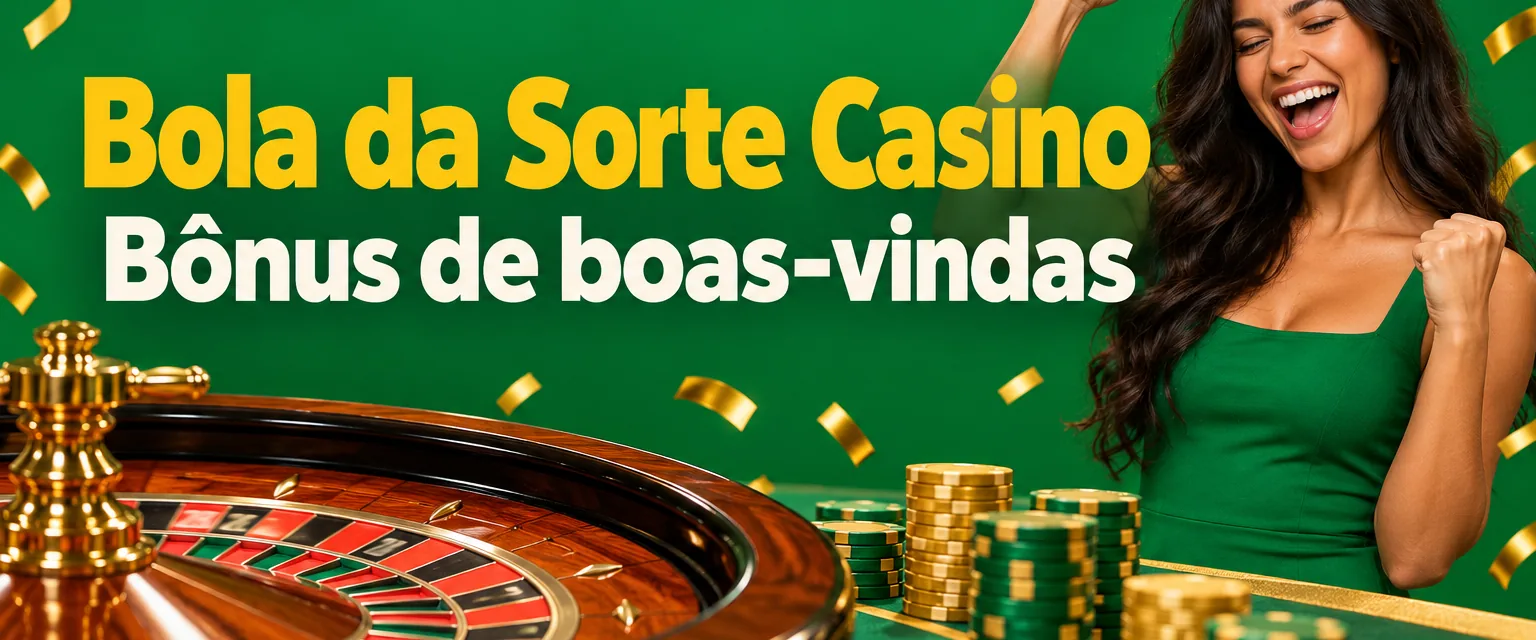 Banner do Bola da Sorte Casino com bônus de R$ 1.000 e pagamento por Pix